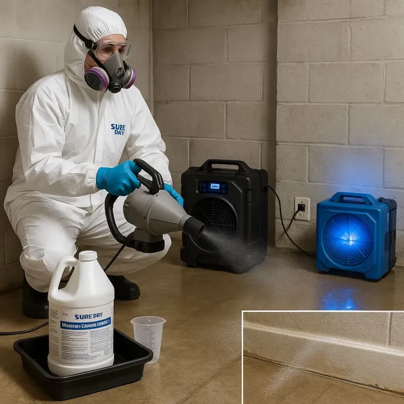 Sanitization and Odor Removal process in Rossville, GA