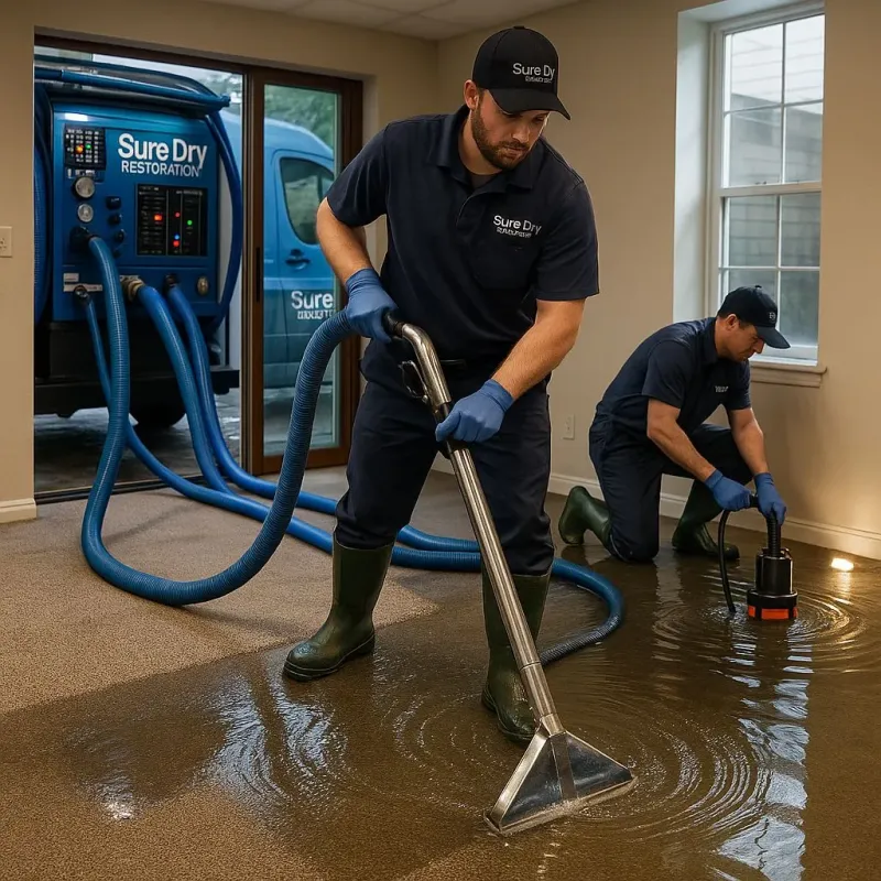 Water Extraction and Removal process in Rossville, GA
